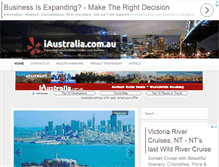 Tablet Screenshot of iaustralia.com.au